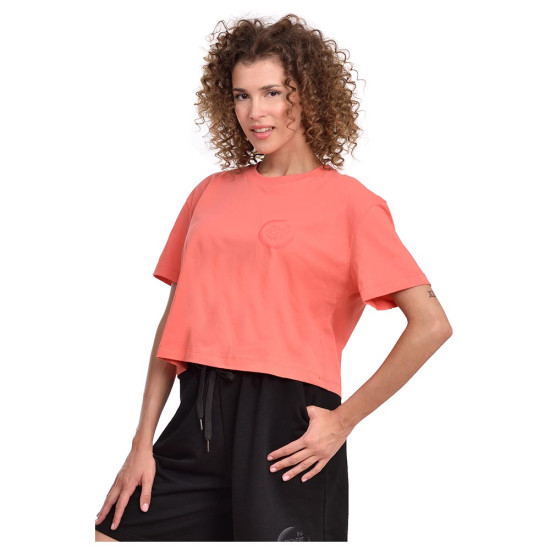 Target Γυναικεία κοντομάνικη μπλούζα Crop Top Loose